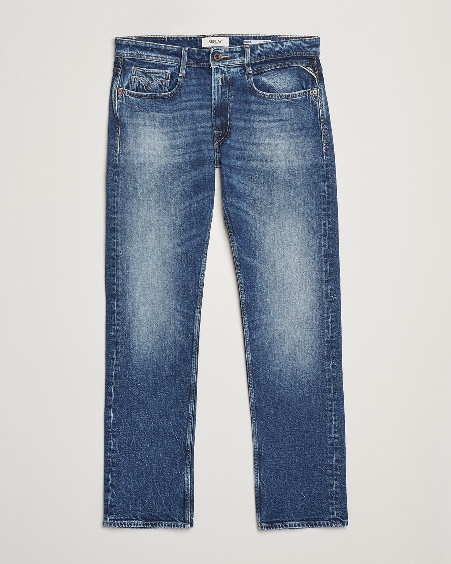 Herren | Jeans | Replay | Rocco Comfort Fit Original Stretch Jeans Medium Blue