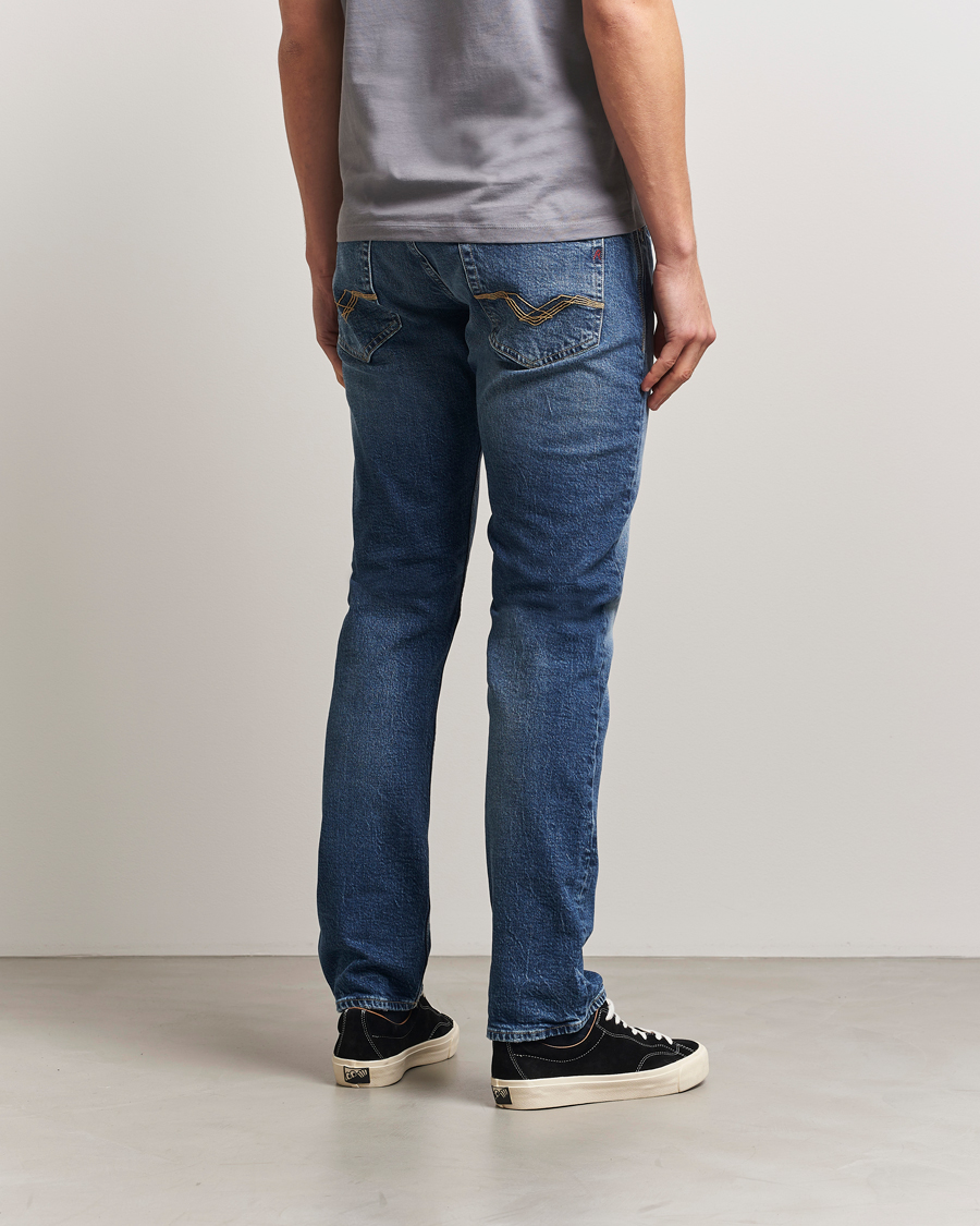 Herren | Jeans | Replay | Rocco Comfort Fit Original Stretch Jeans Medium Blue