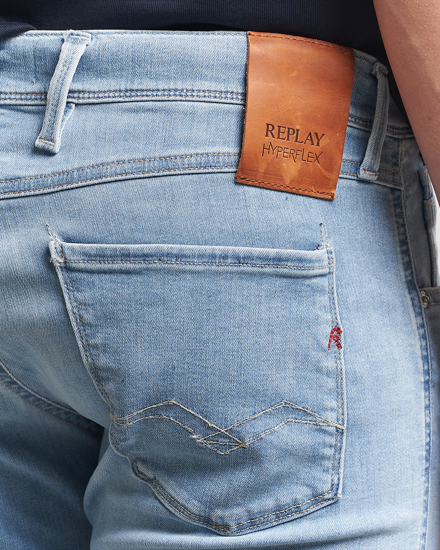 Herren | Jeans | Replay | Anbass Hyperflex Jeans Light Blue