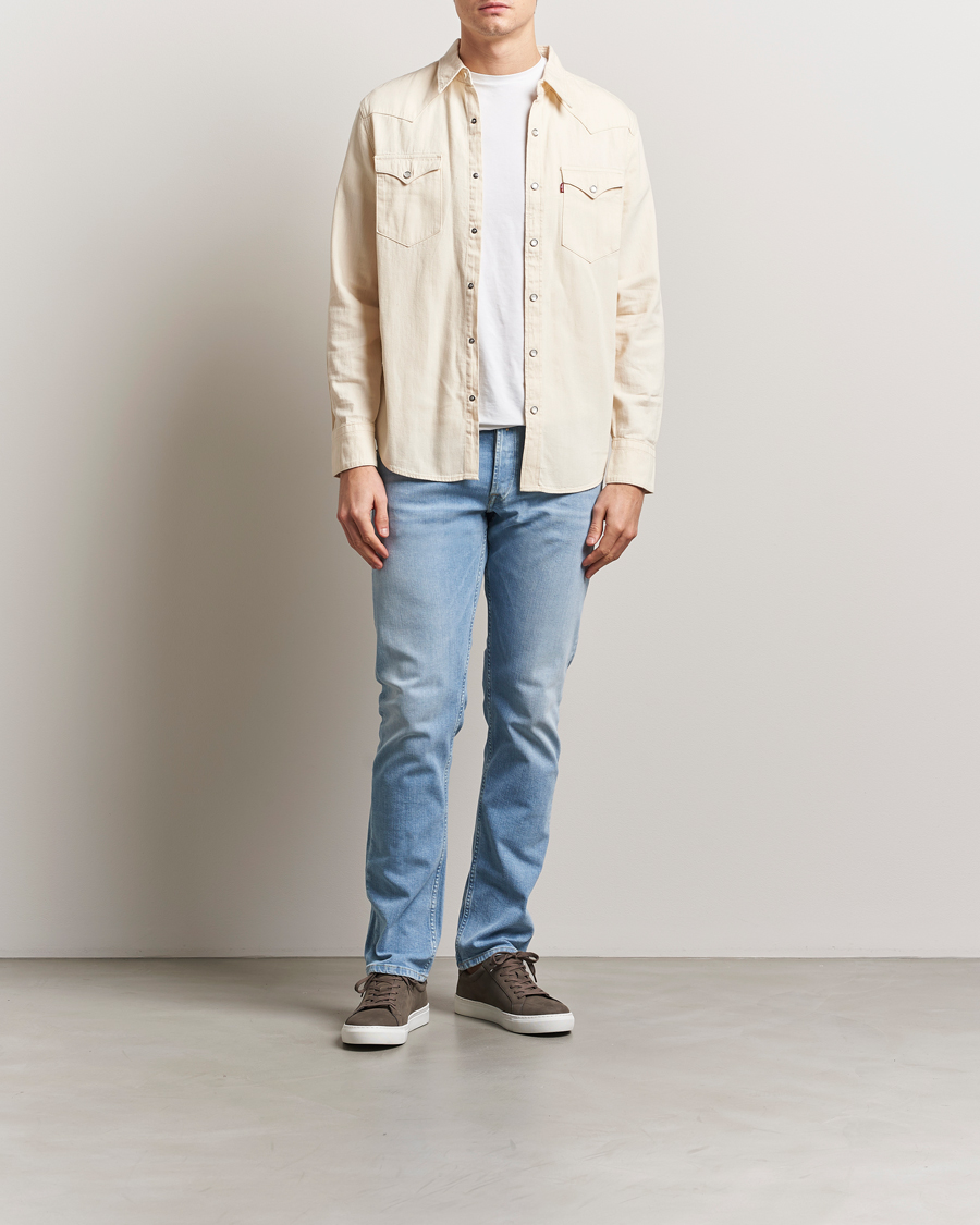 Herren | Jeans | Replay | Grover Straight Fit Stretch Jeans Light Blue