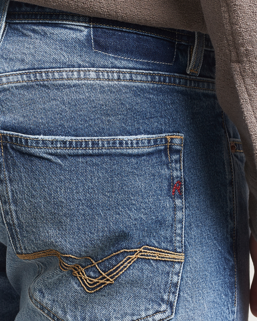 Herren | Jeans | Replay | Grover Straight Fit Original Jeans Medium Blue