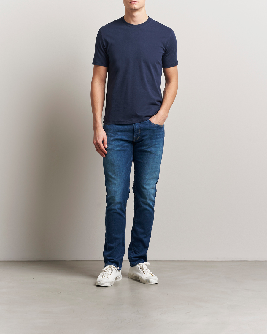 Herren | Jeans | Replay | Grover Straight Fit Hyperflex Jeans Medium Blue