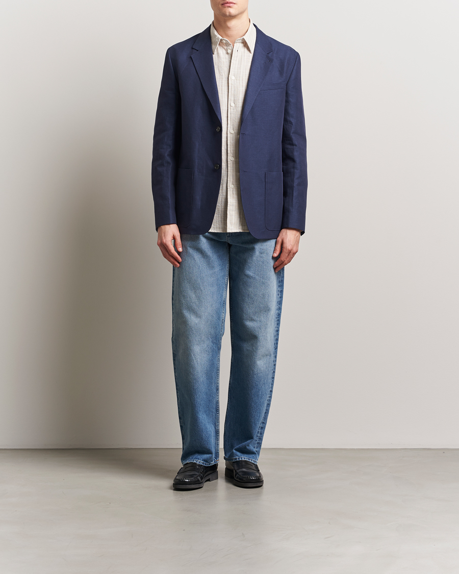 Herren | Sakkos | Filippa K | Patch Pocket Blazer Navy
