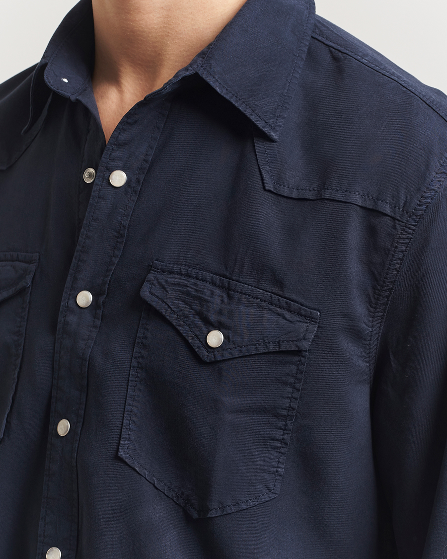 Herren | Hemden | Filippa K | Western Shirt Navy