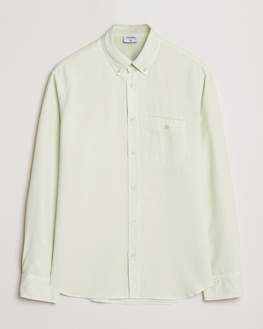 Herren | Hemden | Filippa K | Zachary Lyocell Shirt Pastel Green