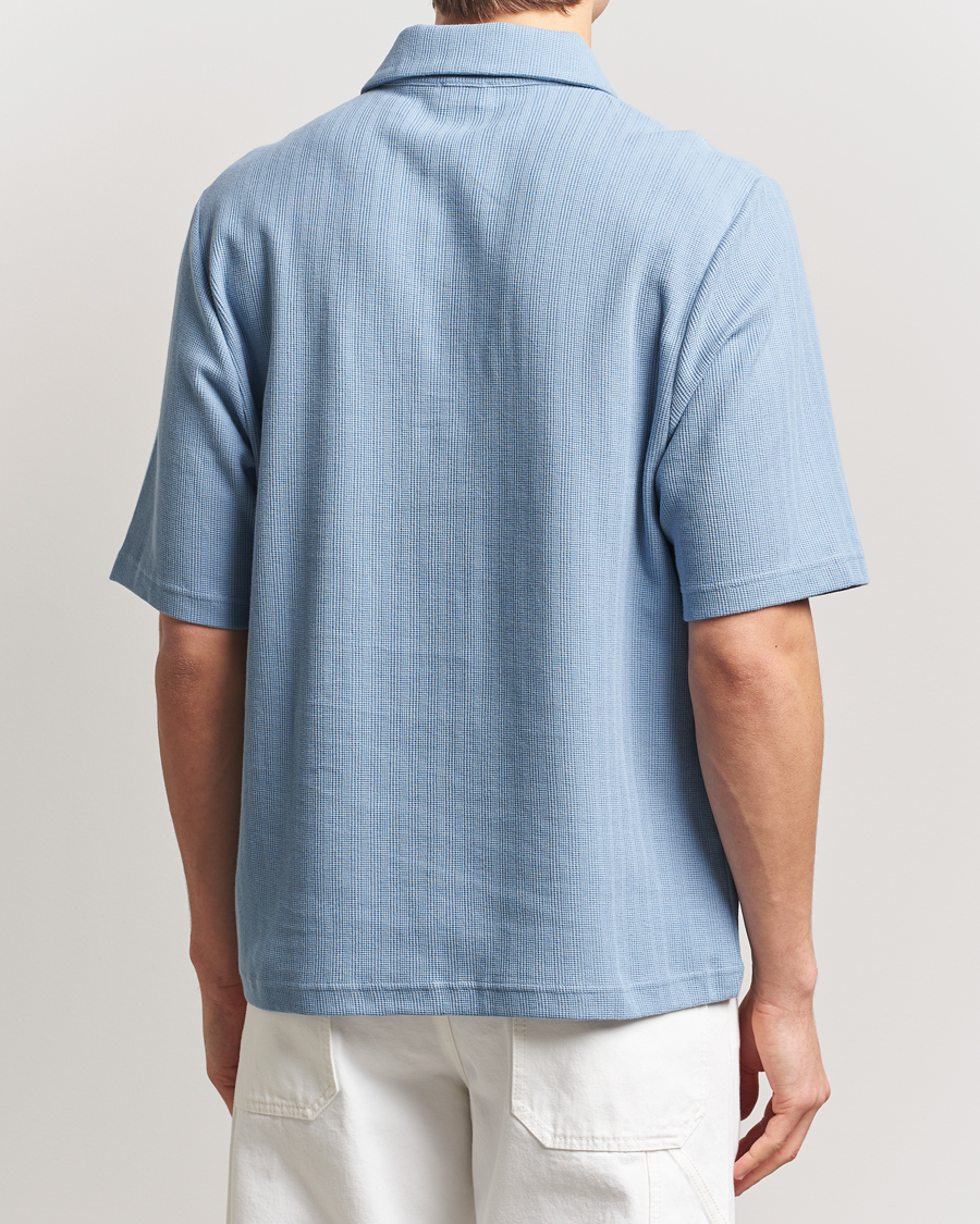 Herren | Poloshirts | Filippa K | Cotton Jersey Polo Air Blue