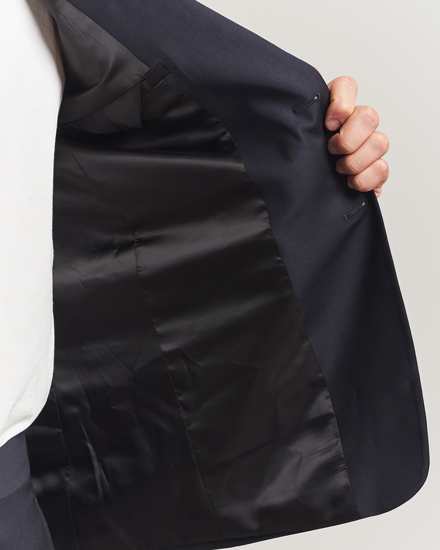 Herren | Sakkos | Filippa K | Slim Wool Blazer Dark Navy