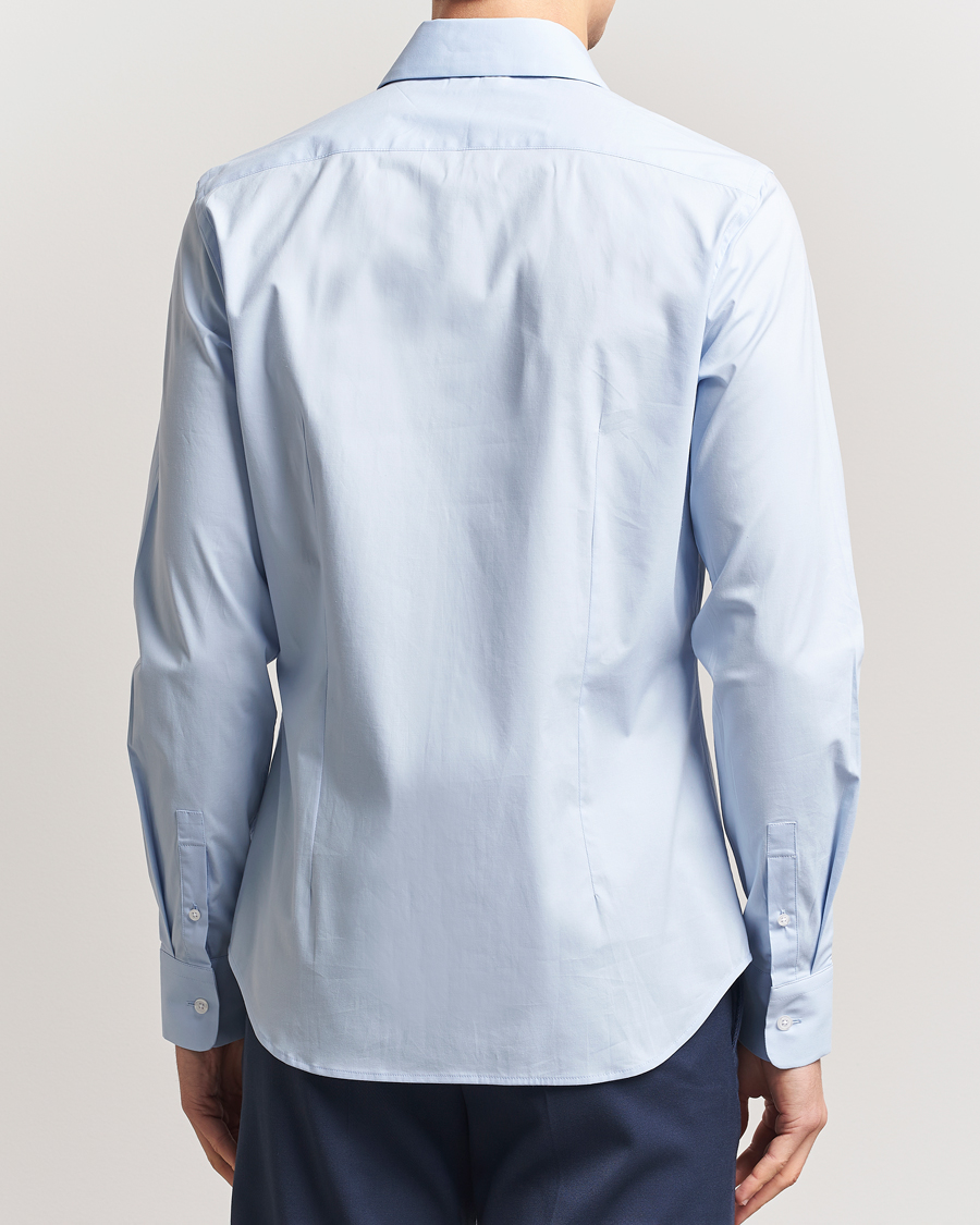 Herren | Hemden | Filippa K | Slim Cotton Stretch Shirt Light Blue
