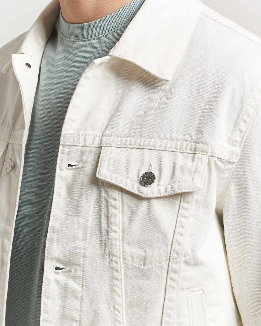 Herren | Jacken | Filippa K | Classic Jean Jacket Ecru Wash