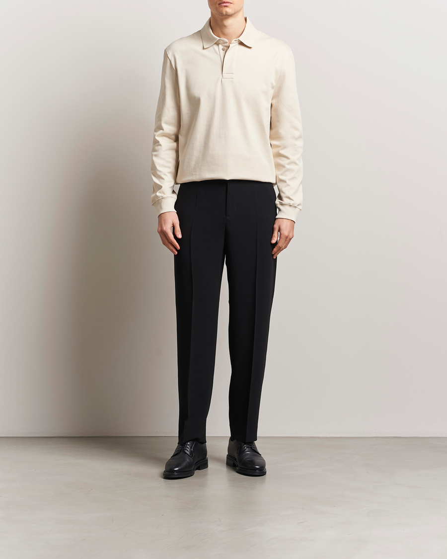Herren | Pullover | Filippa K | Heavy Cotton Rugby Shirt Cream White