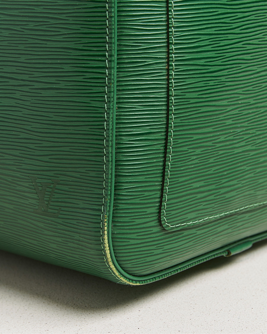Herren | Louis Vuitton Pre-Owned Keepall 50 Epi Leather Bag Green | Louis Vuitton Pre-Owned | Keepall 50 Epi Leather Bag Green