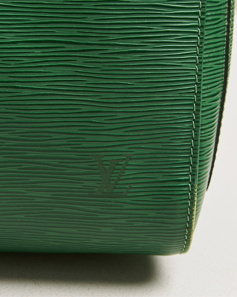 Herren | Louis Vuitton Pre-Owned Keepall 50 Epi Leather Bag Green | Louis Vuitton Pre-Owned | Keepall 50 Epi Leather Bag Green