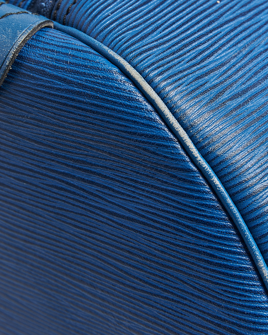 Herren | Louis Vuitton Pre-Owned Keepall 55 EPI Leather Bag Blue | Louis Vuitton Pre-Owned | Keepall 55 EPI Leather Bag Blue