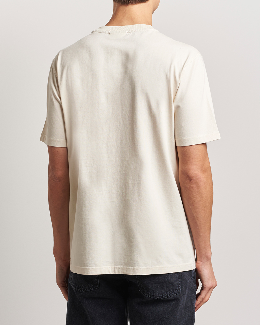 Herren | T-Shirts | NN07 | Adam Logo Crew Neck T-Shirt Ivory