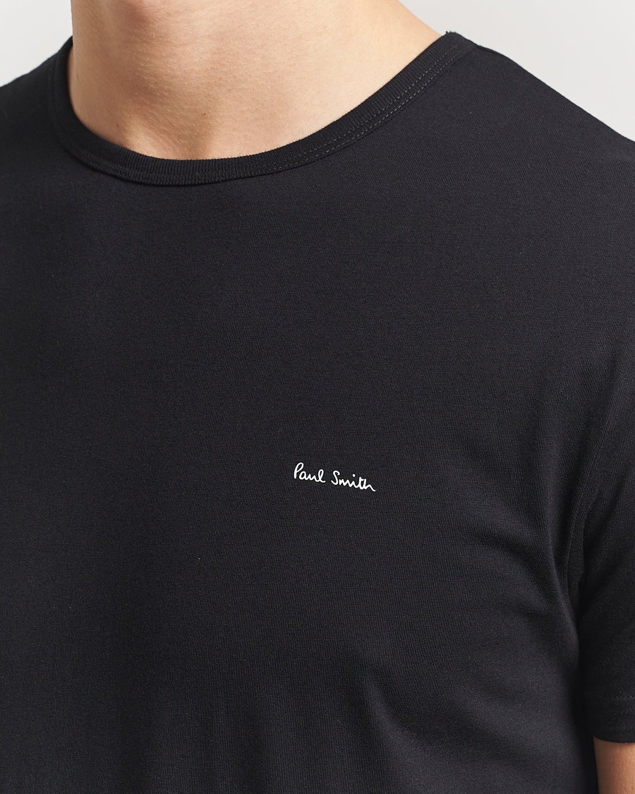 Herren | T-Shirts | Paul Smith | 3-Pack Crew Neck T-Shirt Black