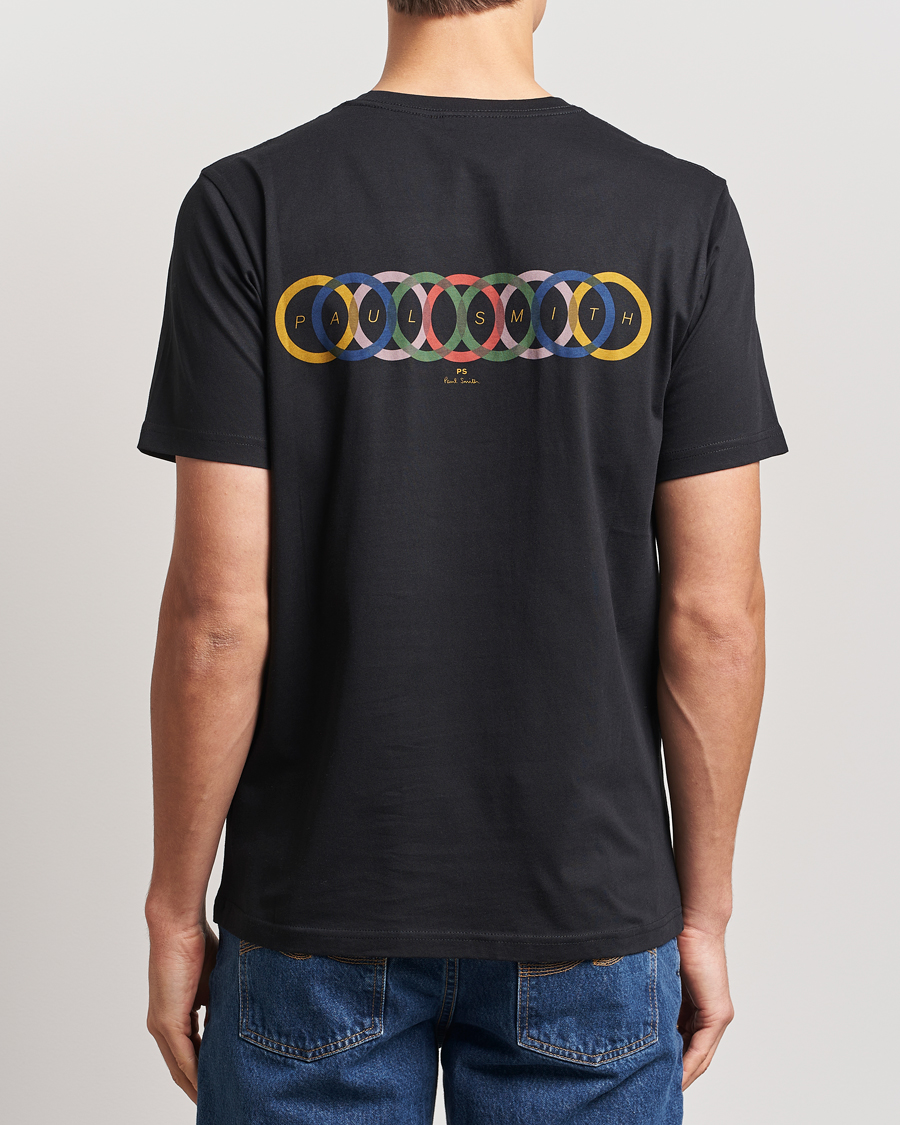 Herren | T-Shirts | PS Paul Smith | Multi Circles Crew Neck T-Shirt Black