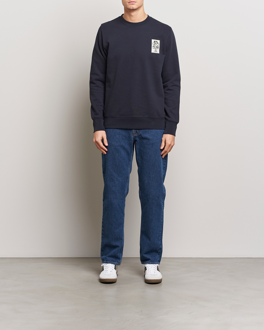 Herren | Pullover | PS Paul Smith | One Bike Crew Neck Sweatshirt Navy