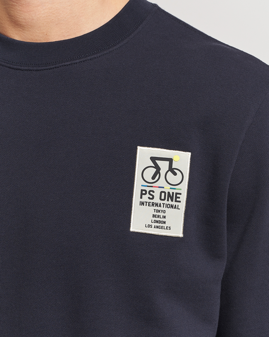 Herren | Pullover | PS Paul Smith | One Bike Crew Neck Sweatshirt Navy