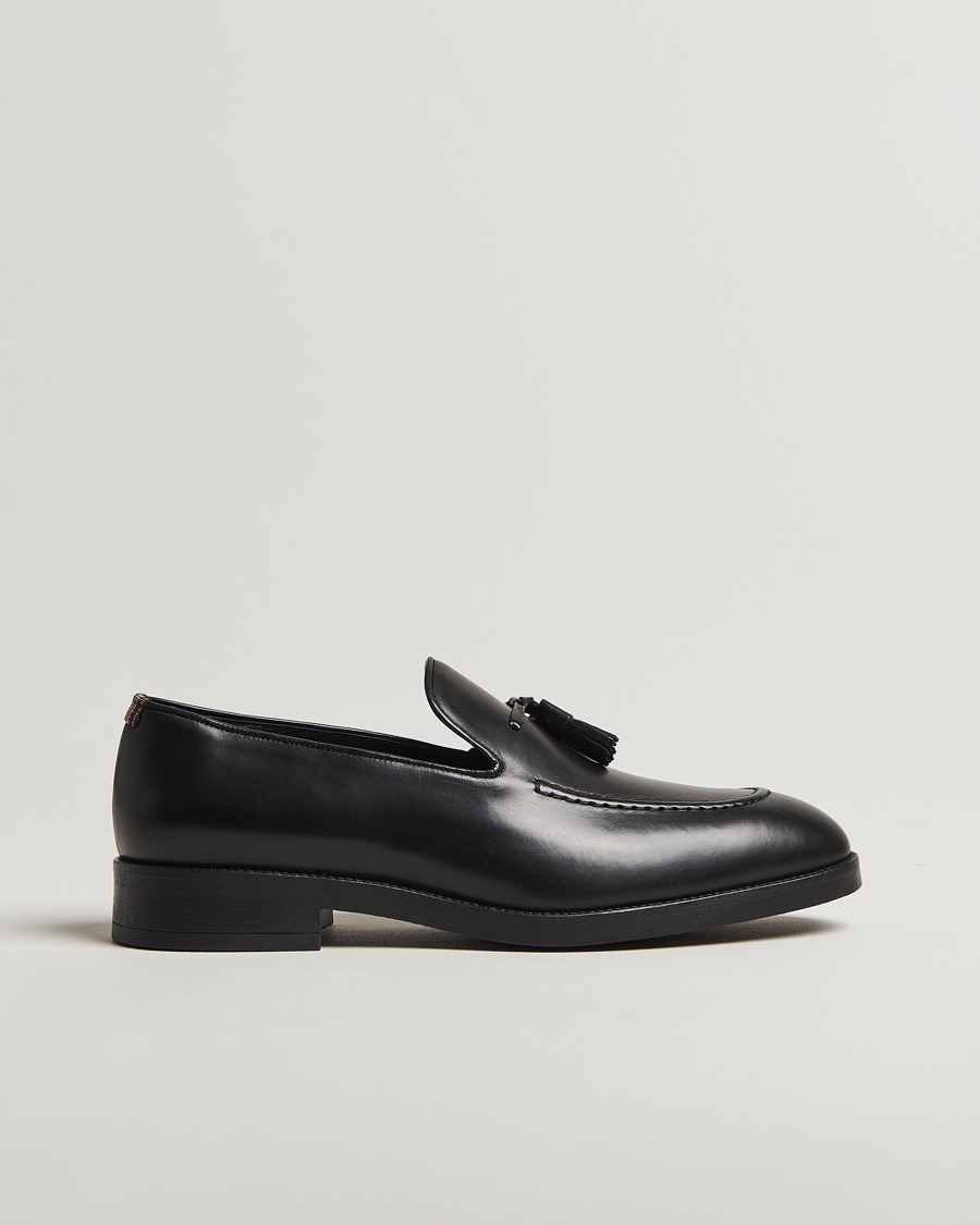 Herren | Paul Smith Lawrence Leather Tassle Loafer Black | Paul Smith | Lawrence Leather Tassle Loafer Black