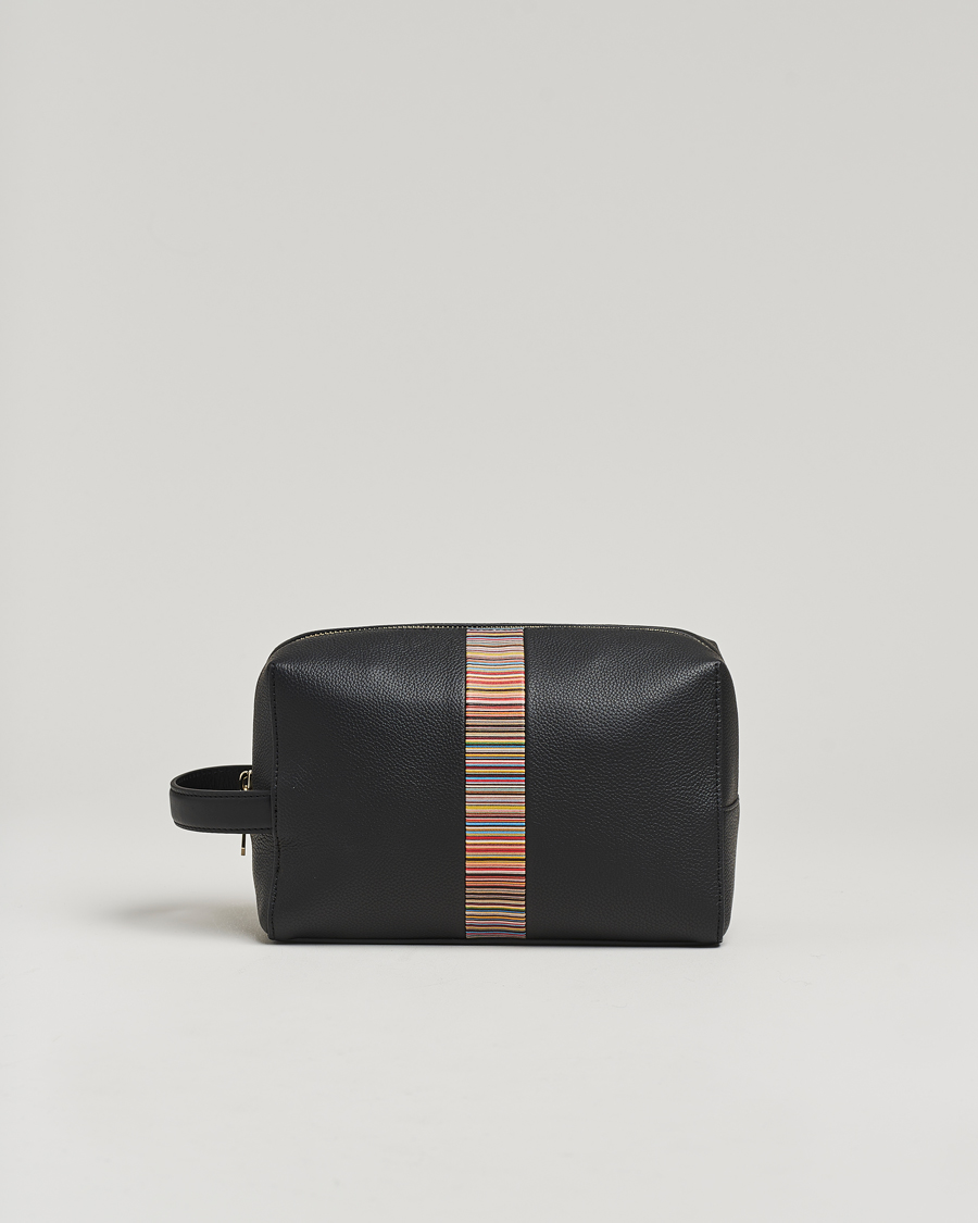 Herren | Paul Smith Signature Trim Washbag Black | Paul Smith | Signature Trim Washbag Black