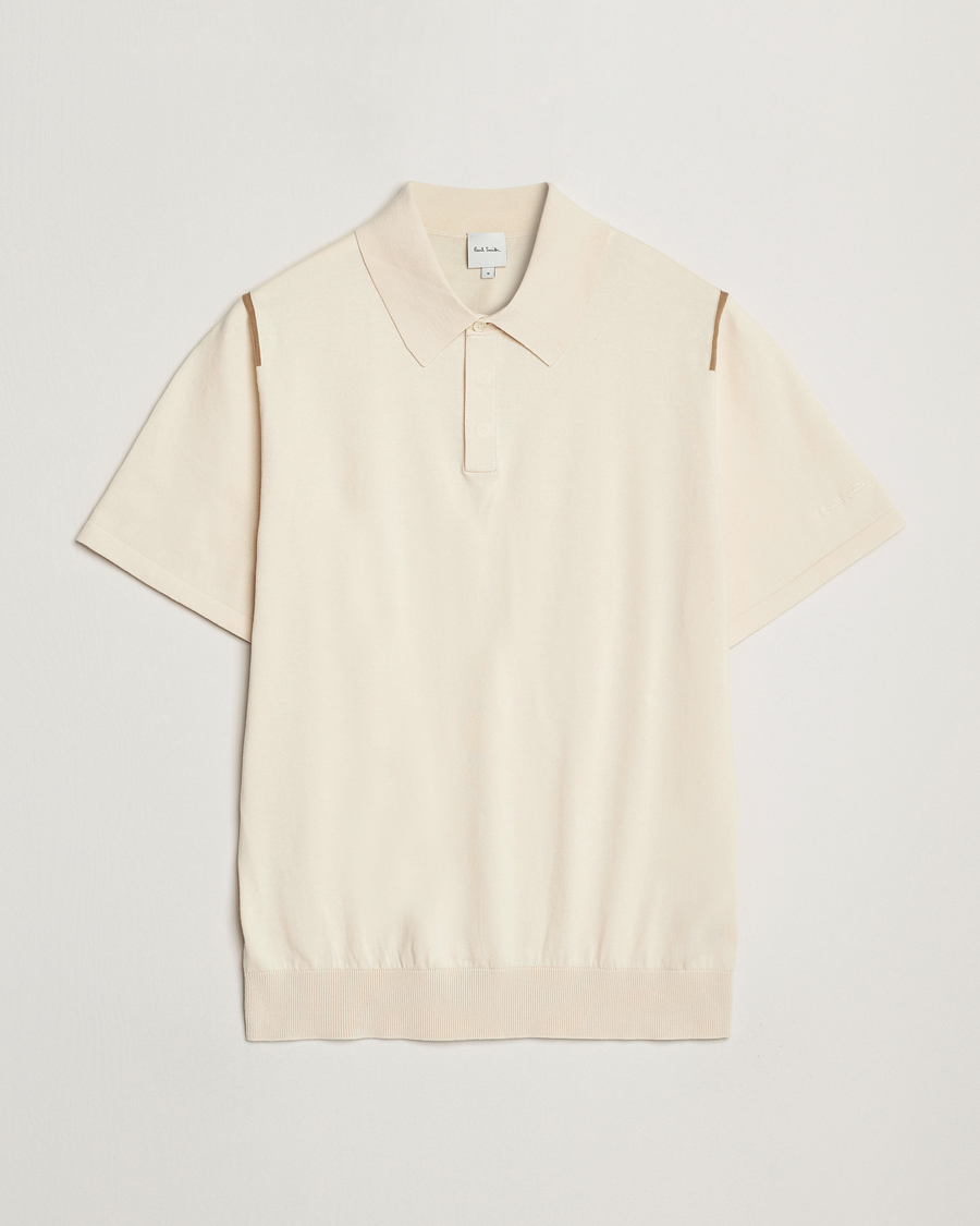 Herren | Poloshirts | Paul Smith | Cotton Knitted Polo White