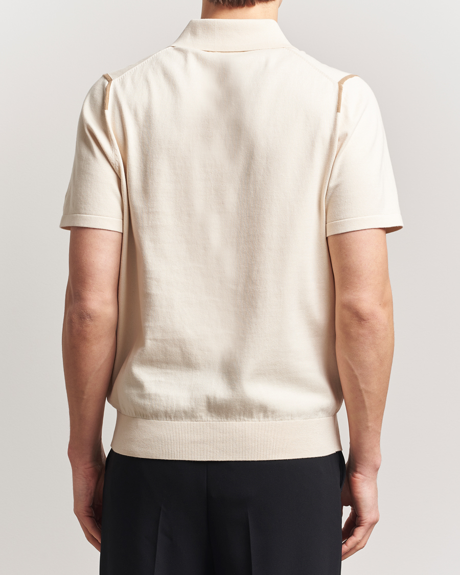 Herren | Poloshirts | Paul Smith | Cotton Knitted Polo White