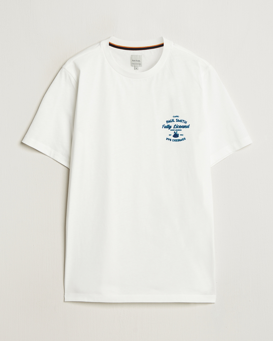 Herren | T-Shirts | Paul Smith | Espresso Bar T-Shirt White