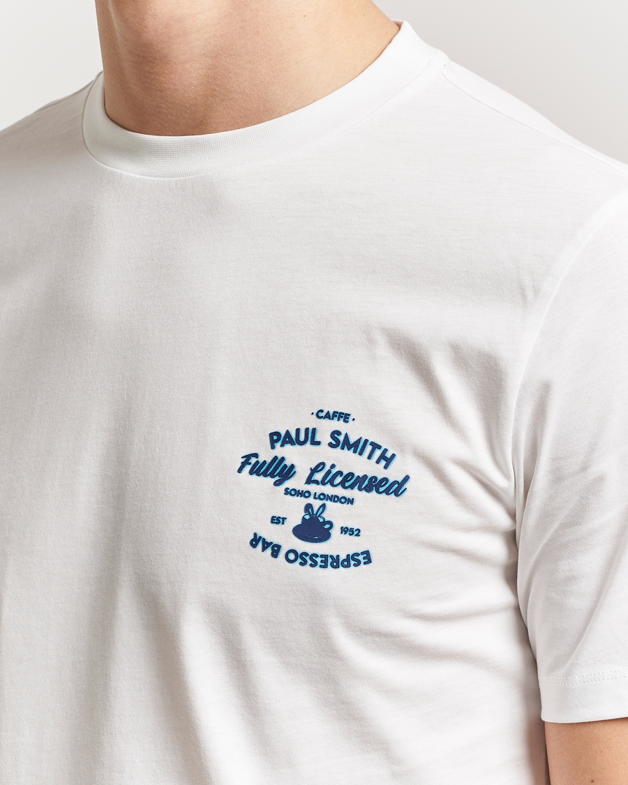 Herren | T-Shirts | Paul Smith | Espresso Bar T-Shirt White