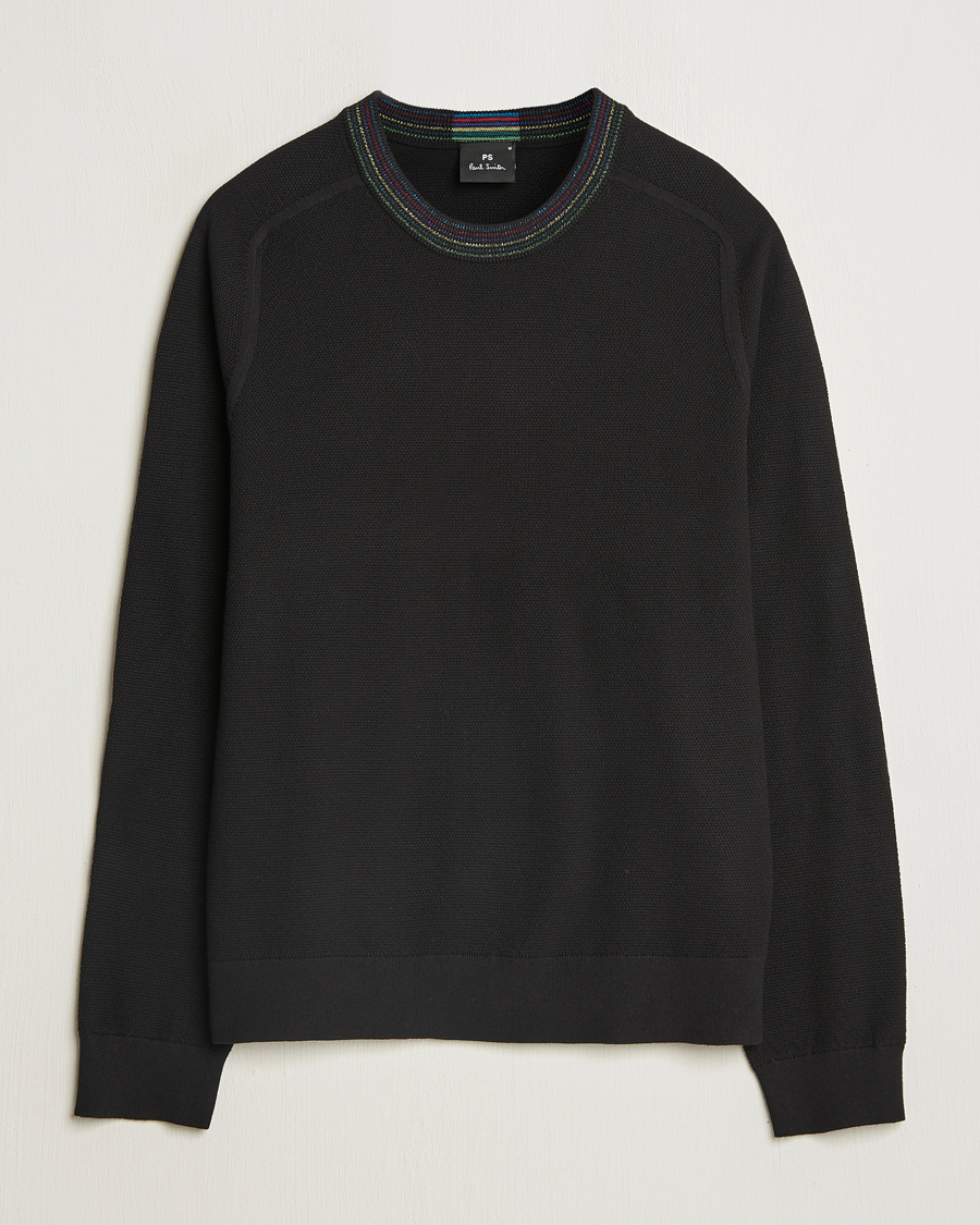 Herren | Pullover | PS Paul Smith | Cotton Knitted Sweater Black