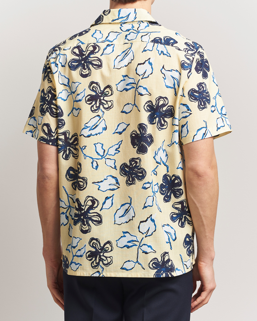 Herren | Hemden | PS Paul Smith | Floral Short Sleeve Shirt Yellow
