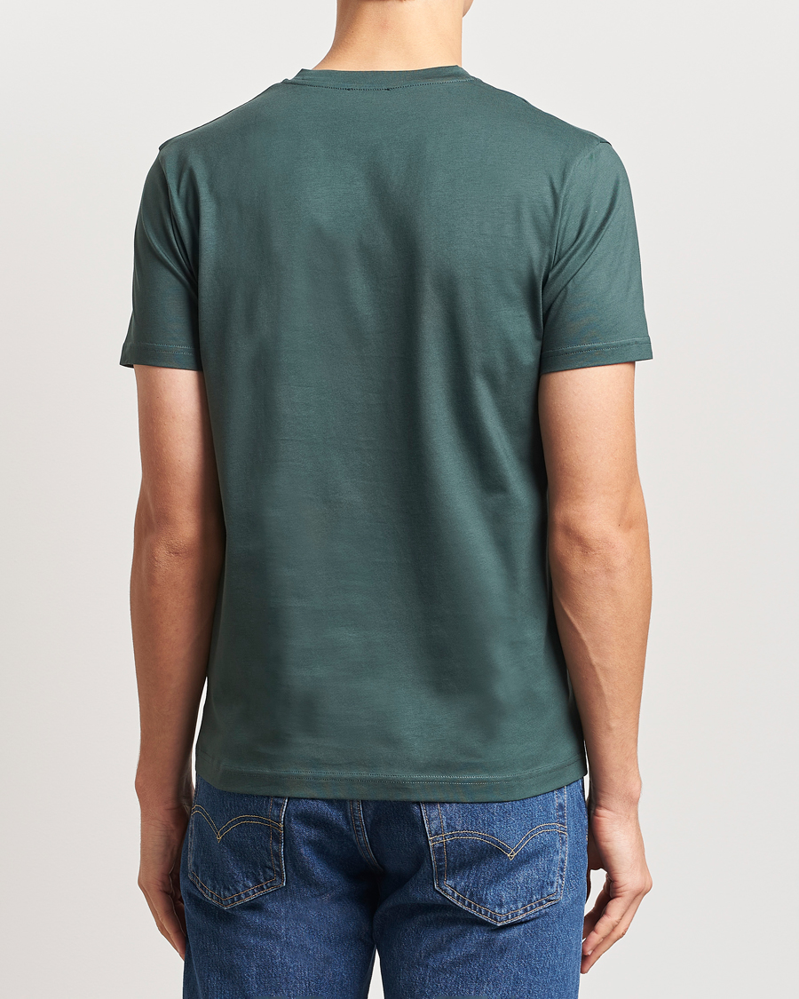 Herren | T-Shirts | Sunspel | Riviera Midweight T-Shirt Holly Green