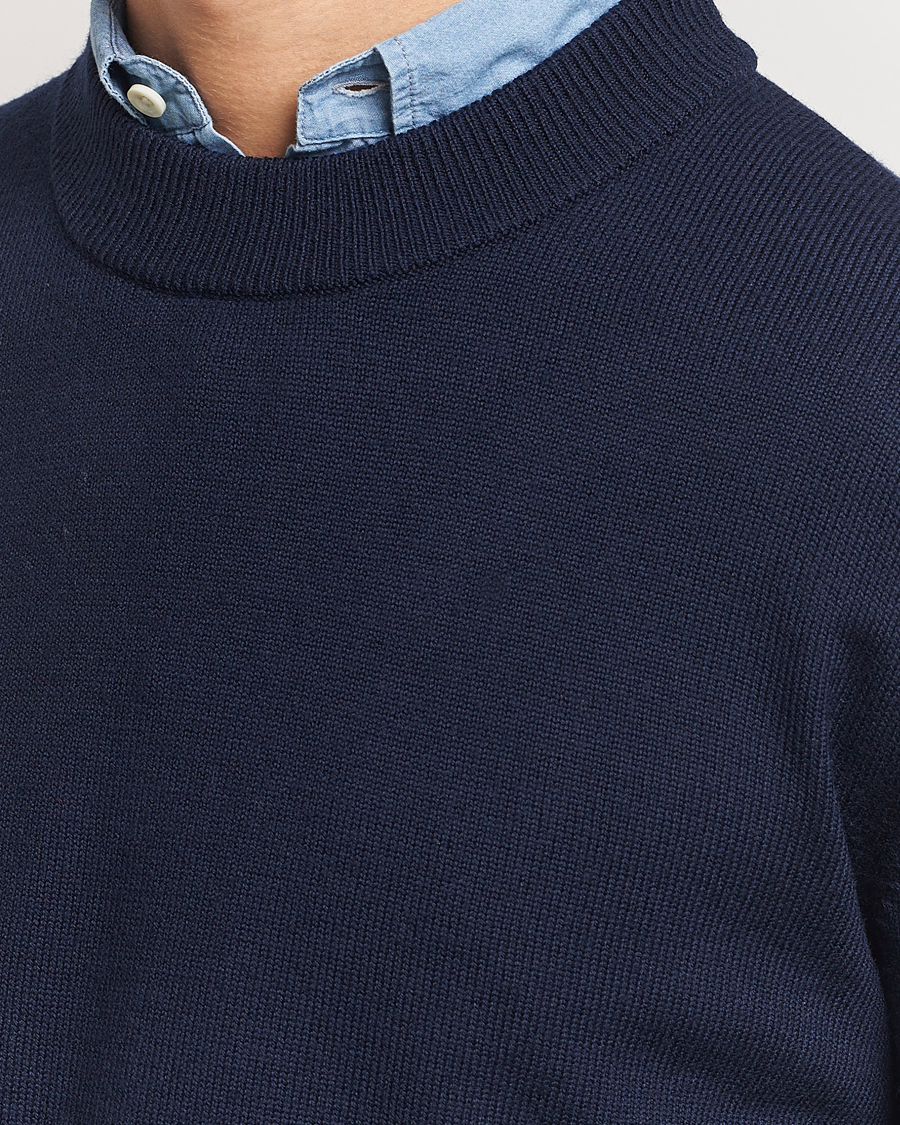 Herren | Pullover | Sunflower | Moon Merino Sweater Navy