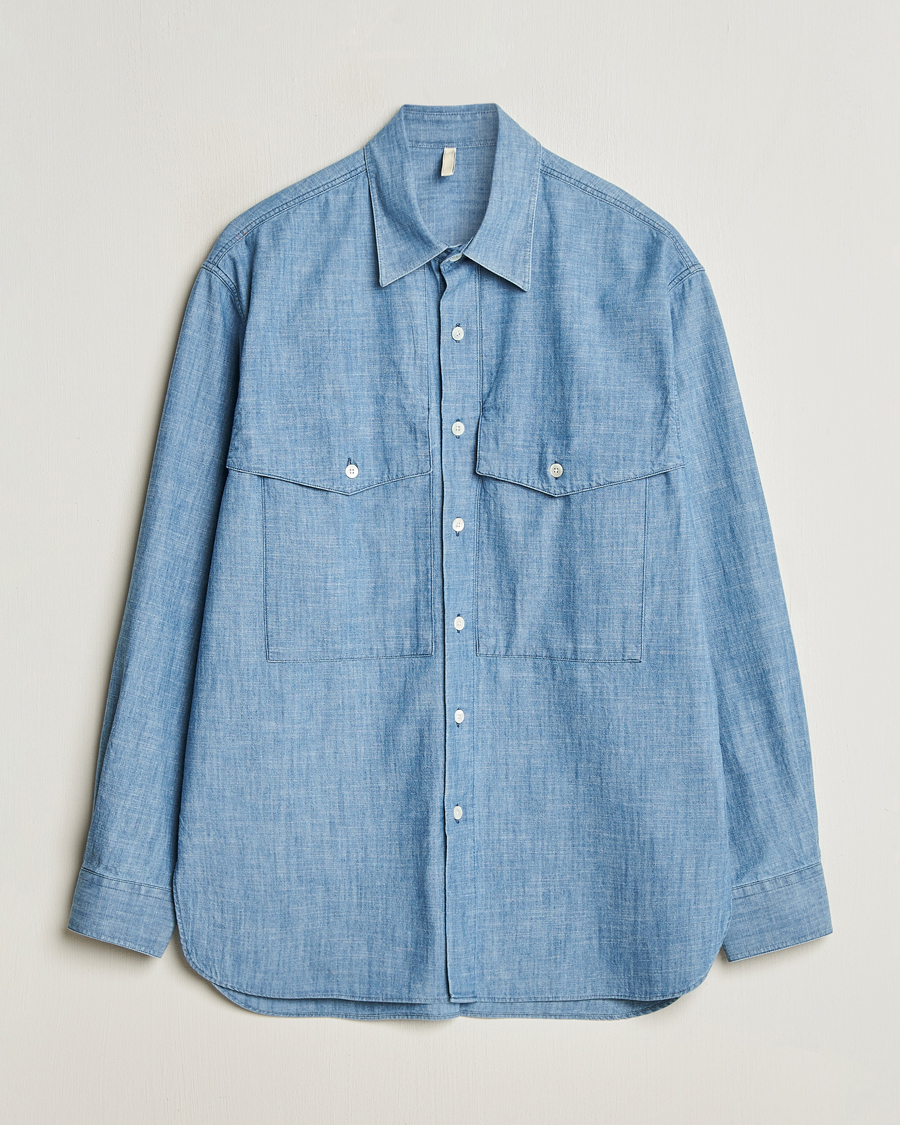 Herren | Hemden | Sunflower | Note Shirt Mid Blue