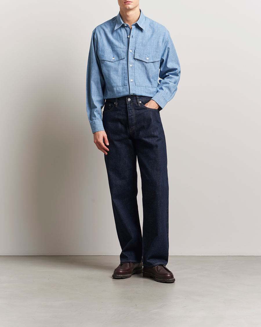 Herren | Hemden | Sunflower | Loose Jeans Simple Rinse Blue