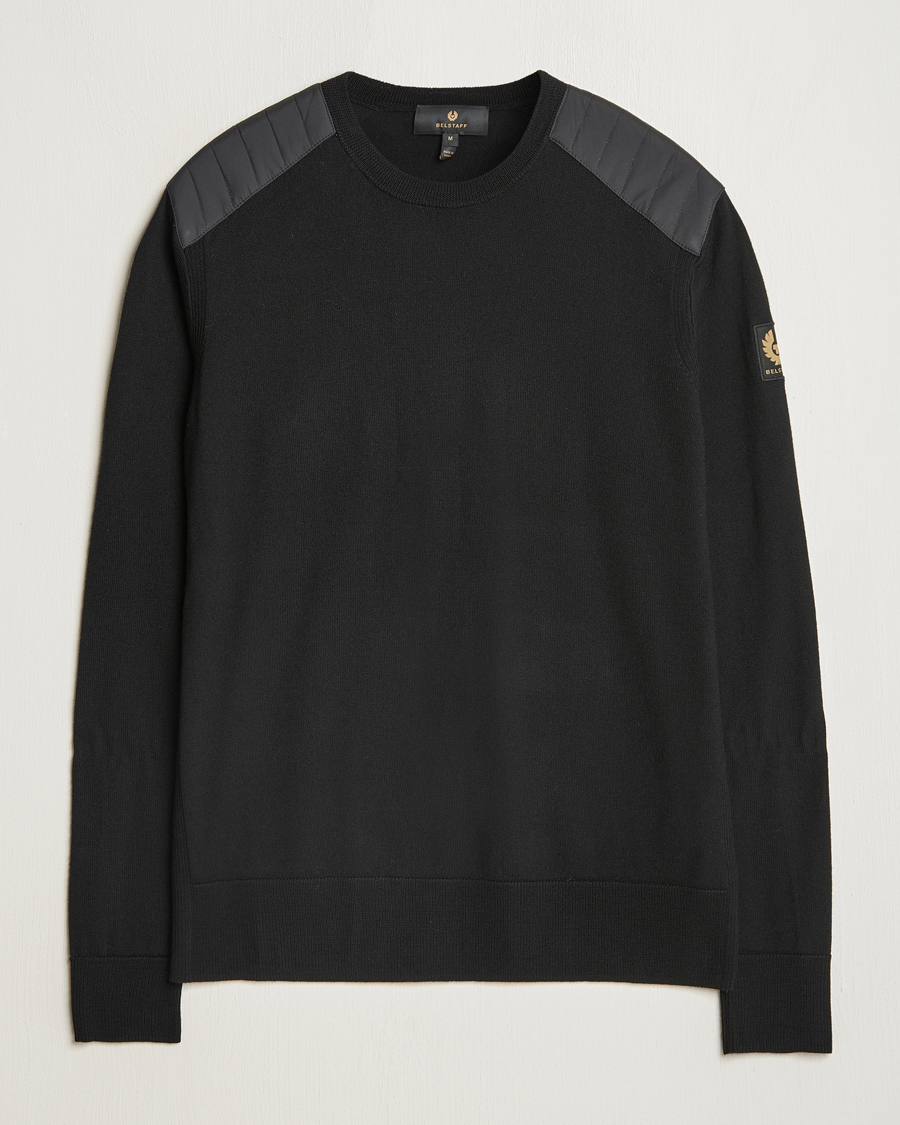Herren | Pullover | Belstaff | Kerrigan Crewneck Jumper Black