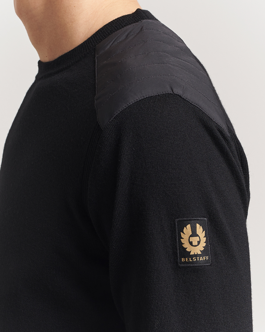 Herren | Pullover | Belstaff | Kerrigan Crewneck Jumper Black