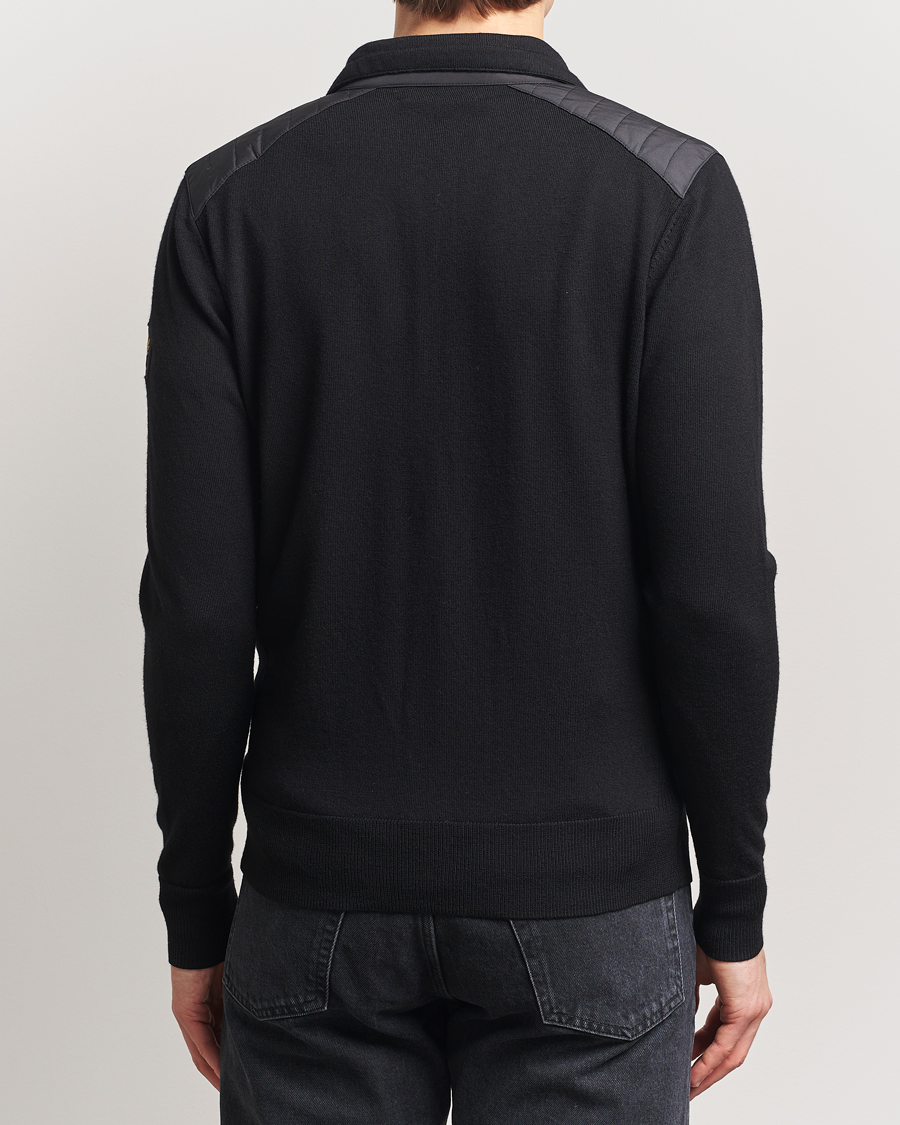 Herren | Pullover | Belstaff | Kelby Zip Cardigan Black