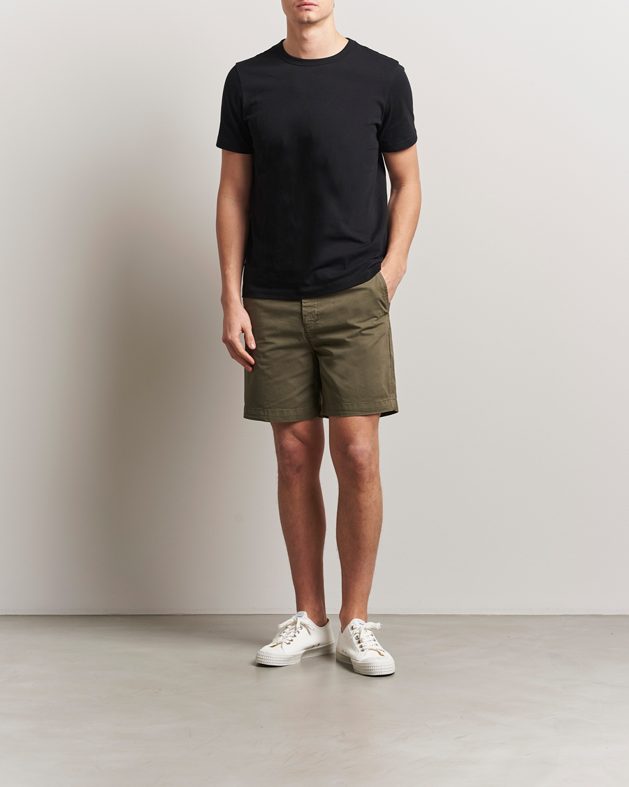Herren | Shorts | Belstaff | Rally Cotton Shorts Surplus Green