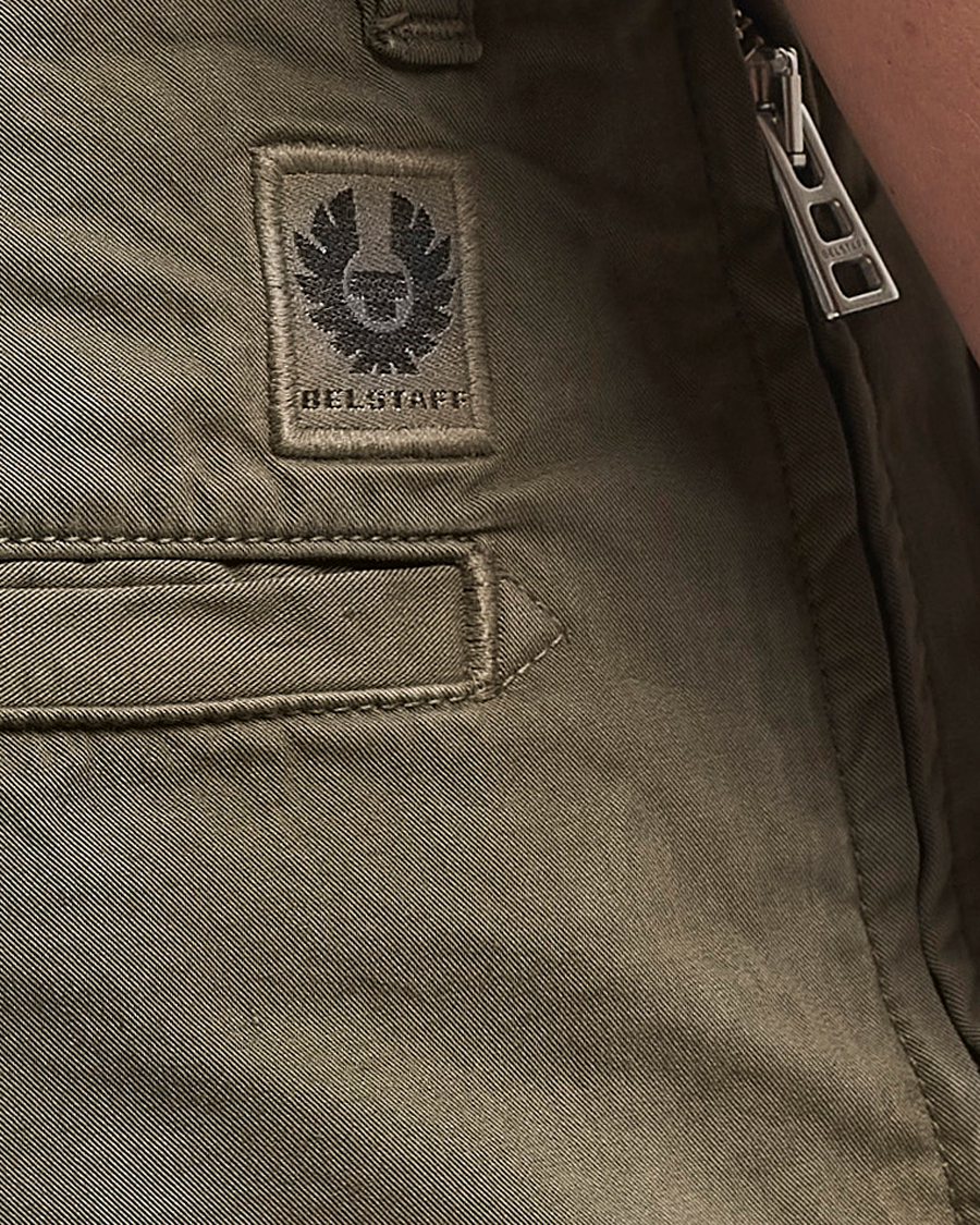 Herren | Shorts | Belstaff | Rally Cotton Shorts Surplus Green