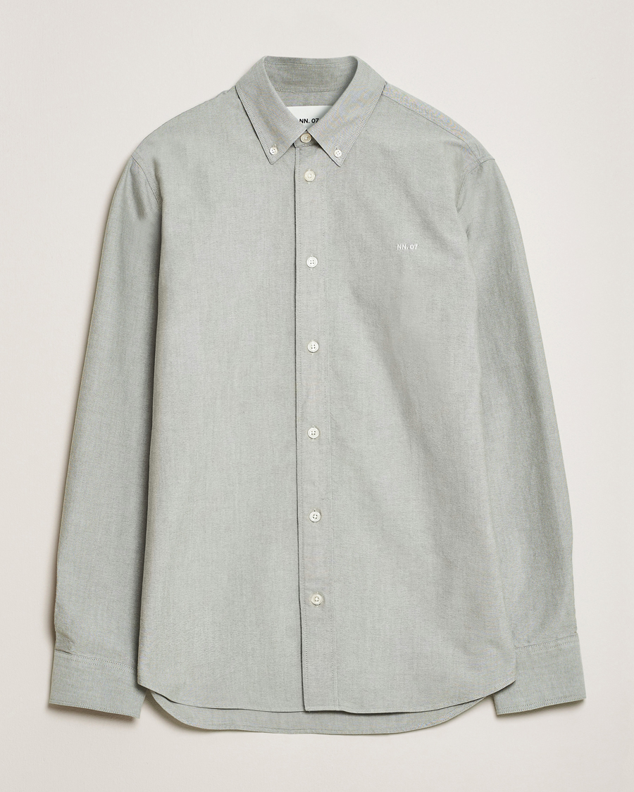 Herren | Hemden | NN07 | Colby Oxford Shirt Capers Green
