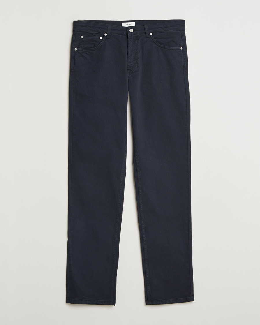Herren | Hosen | NN07 | Tony 5-Pocket Pants Navy Blue