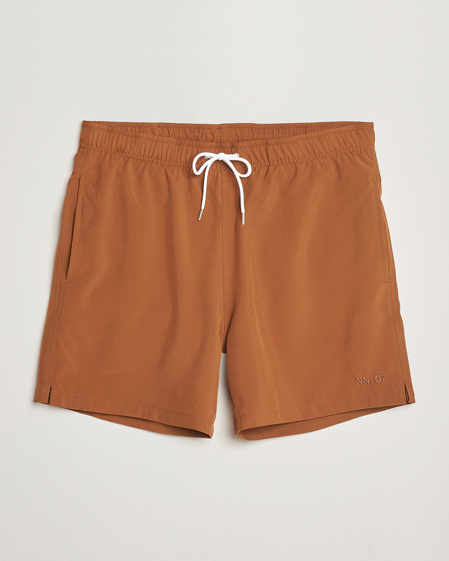 Herren | Badehosen | NN07 | Jules Swimshorts Caramel