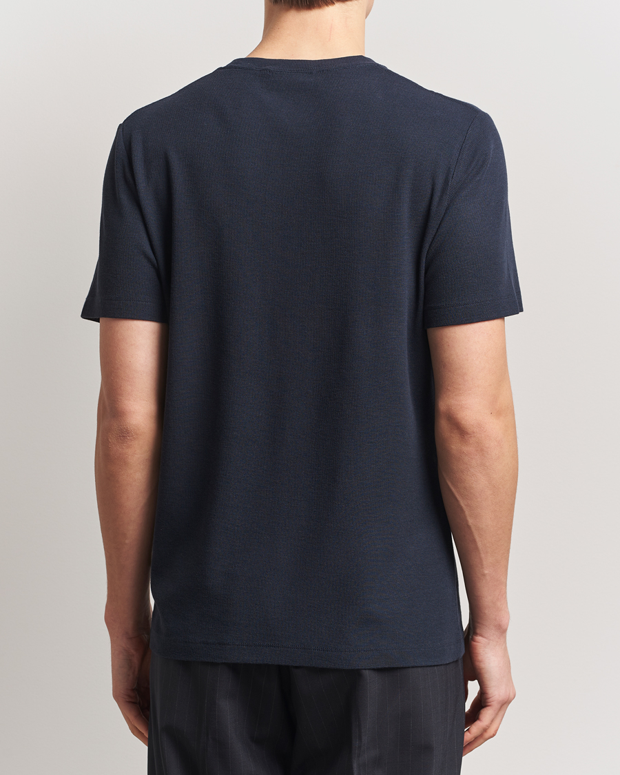 Herren | T-Shirts | NN07 | Clive Crew Neck T-Shirt Navy Blue