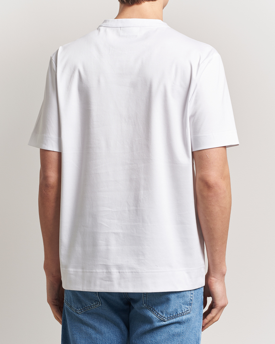 Herren | T-Shirts | NN07 | Pedro Mercerized Crew Neck T-Shirt White