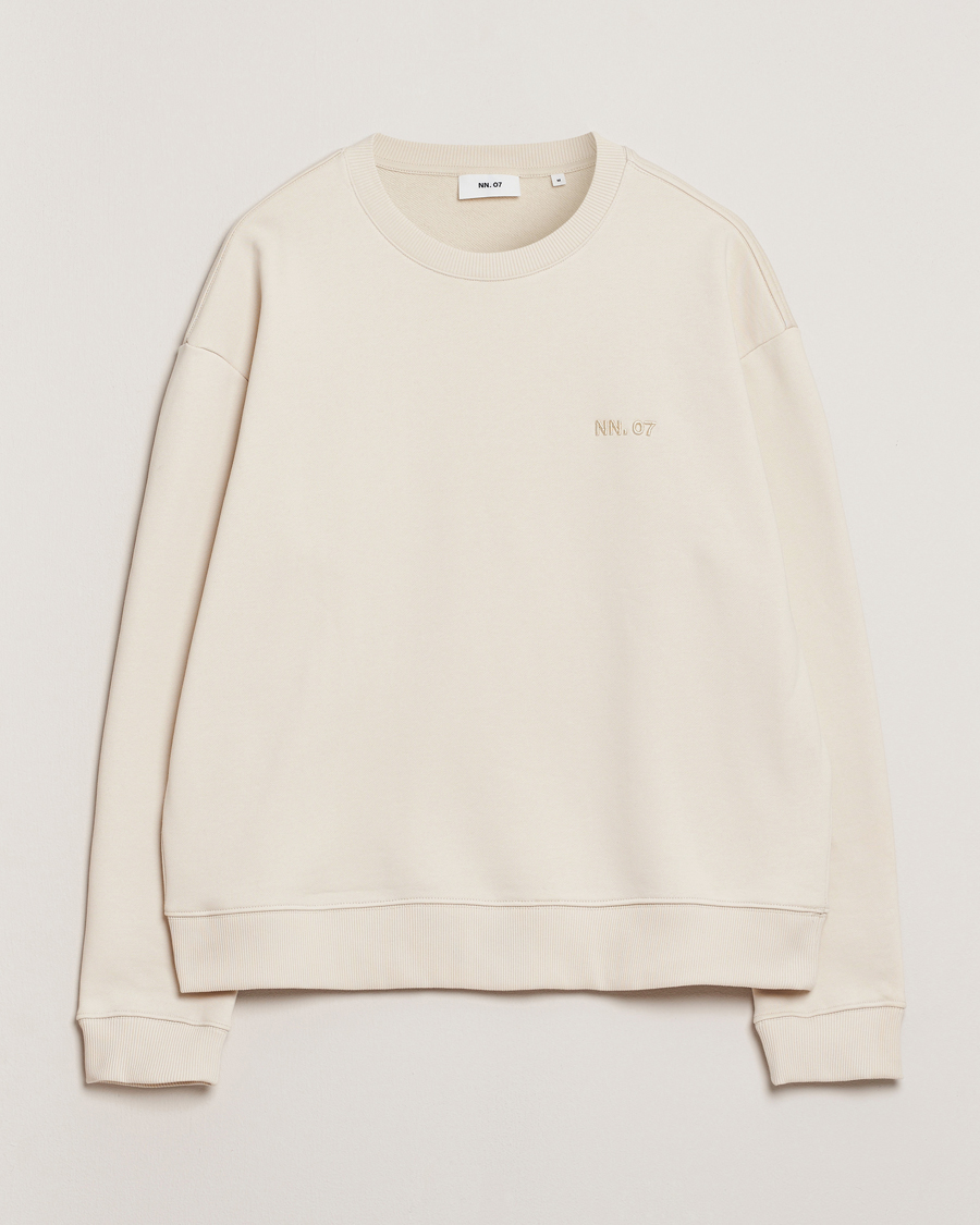 Herren | Pullover | NN07 | David Crew Neck Sweatshirt Ivory