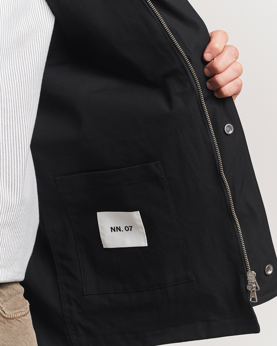 Herren | Jacken | NN07 | Glenn Brittish Millrain Jacket Black