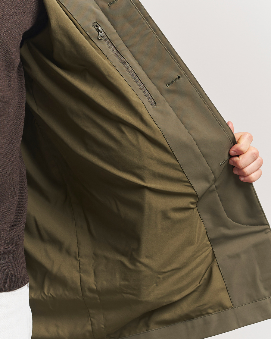 Herren | Jacken | NN07 | Kim Waterproof Car Coat Capers Green