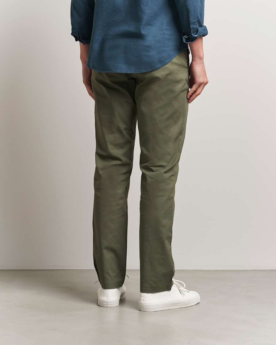 Herren | Hosen | Dockers | Crafted Khaki Slim Cotton/Linen Chino Teal Leaf