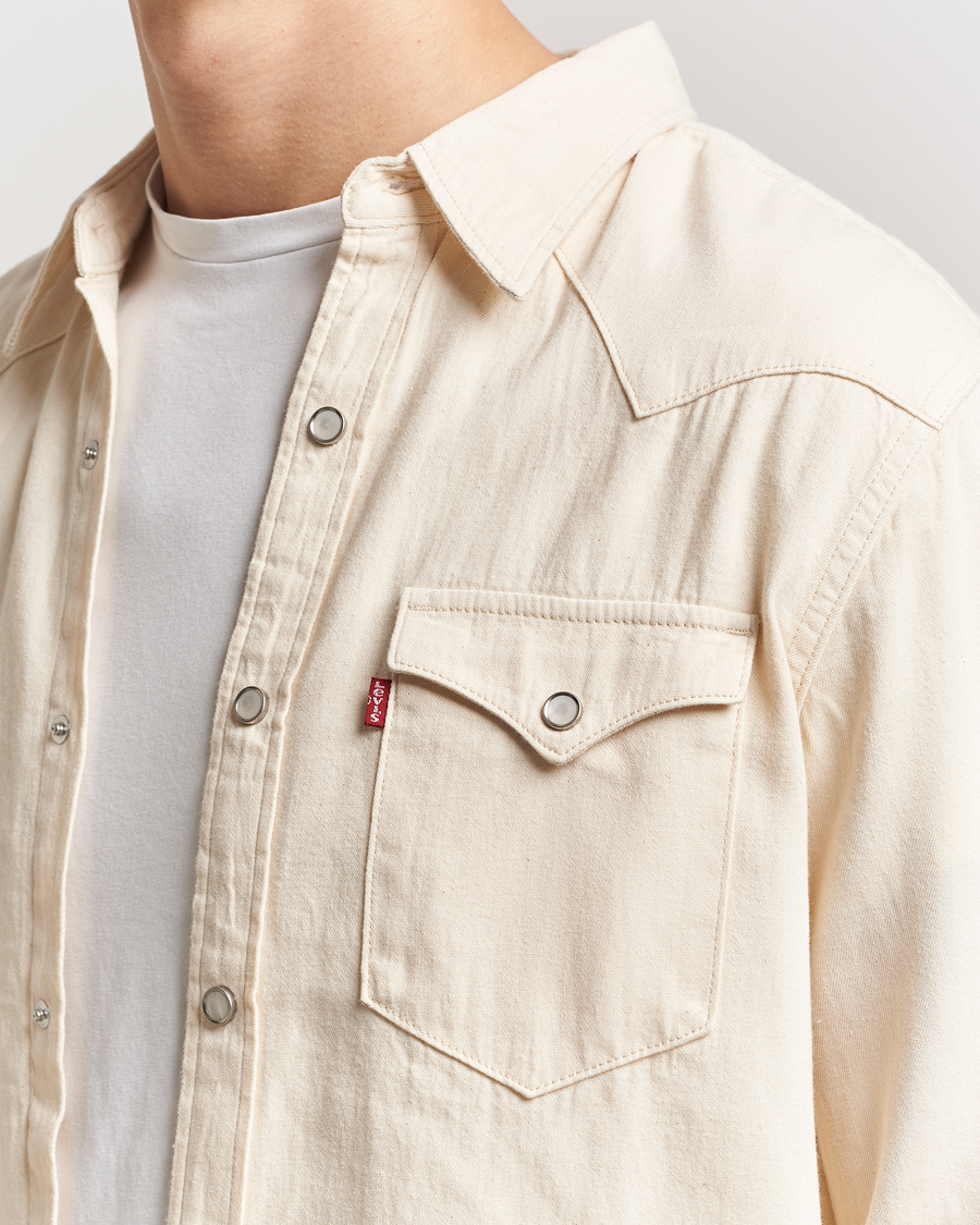 Herren | Hemden | Levi's | Barstow Western Standard Shirt Eddlyn Ecru