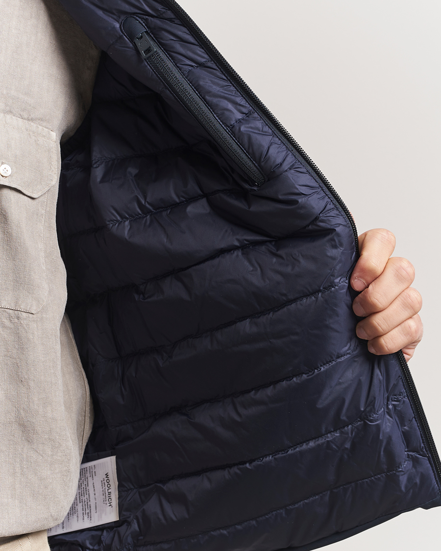 Herren | Jacken | Woolrich | Sailing Two Layer Vest Melton Blue